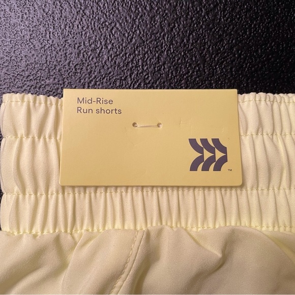 All In Motion Run Shorts in Yellow - Picture 6 of 9